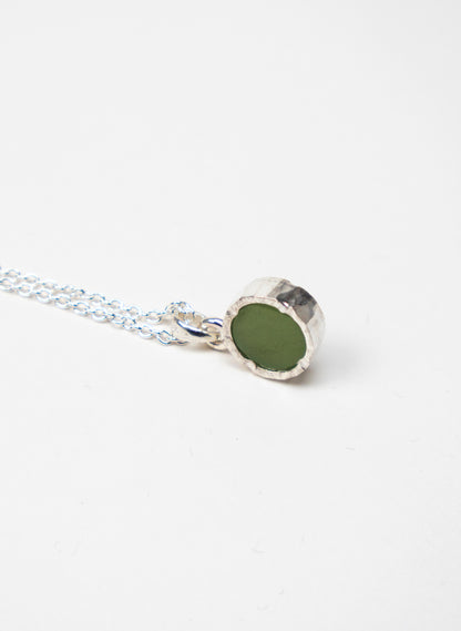 Round Pounamu Pendant