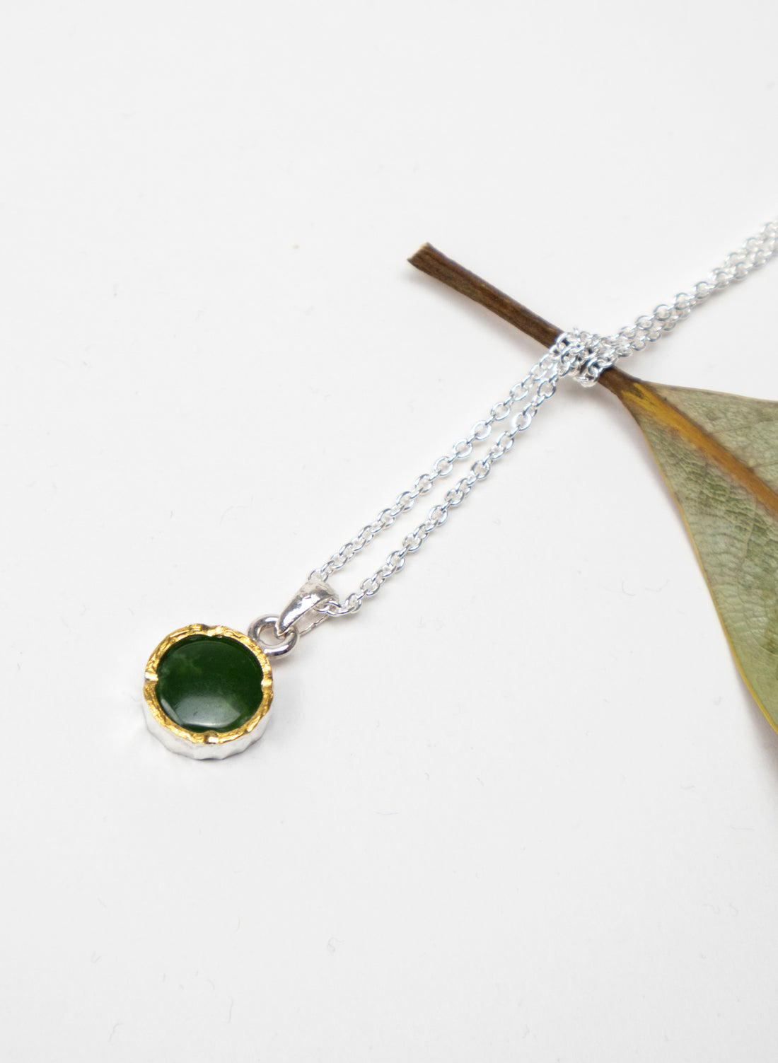 Round Pounamu Pendant