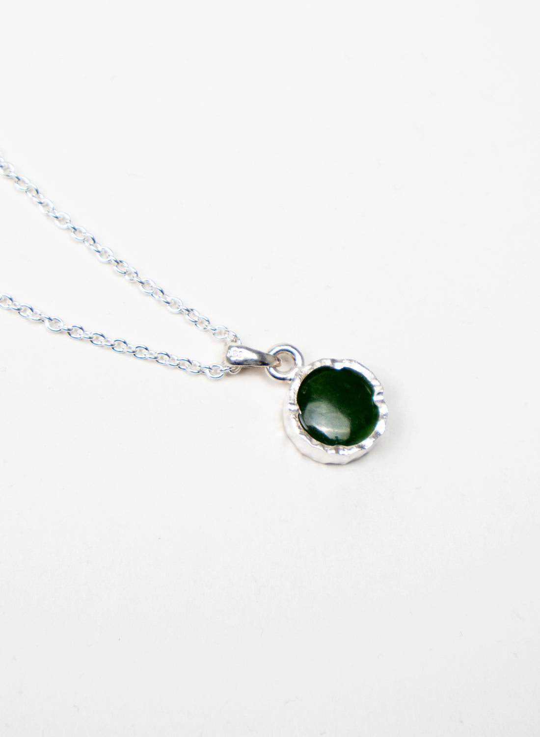Round Pounamu Pendant