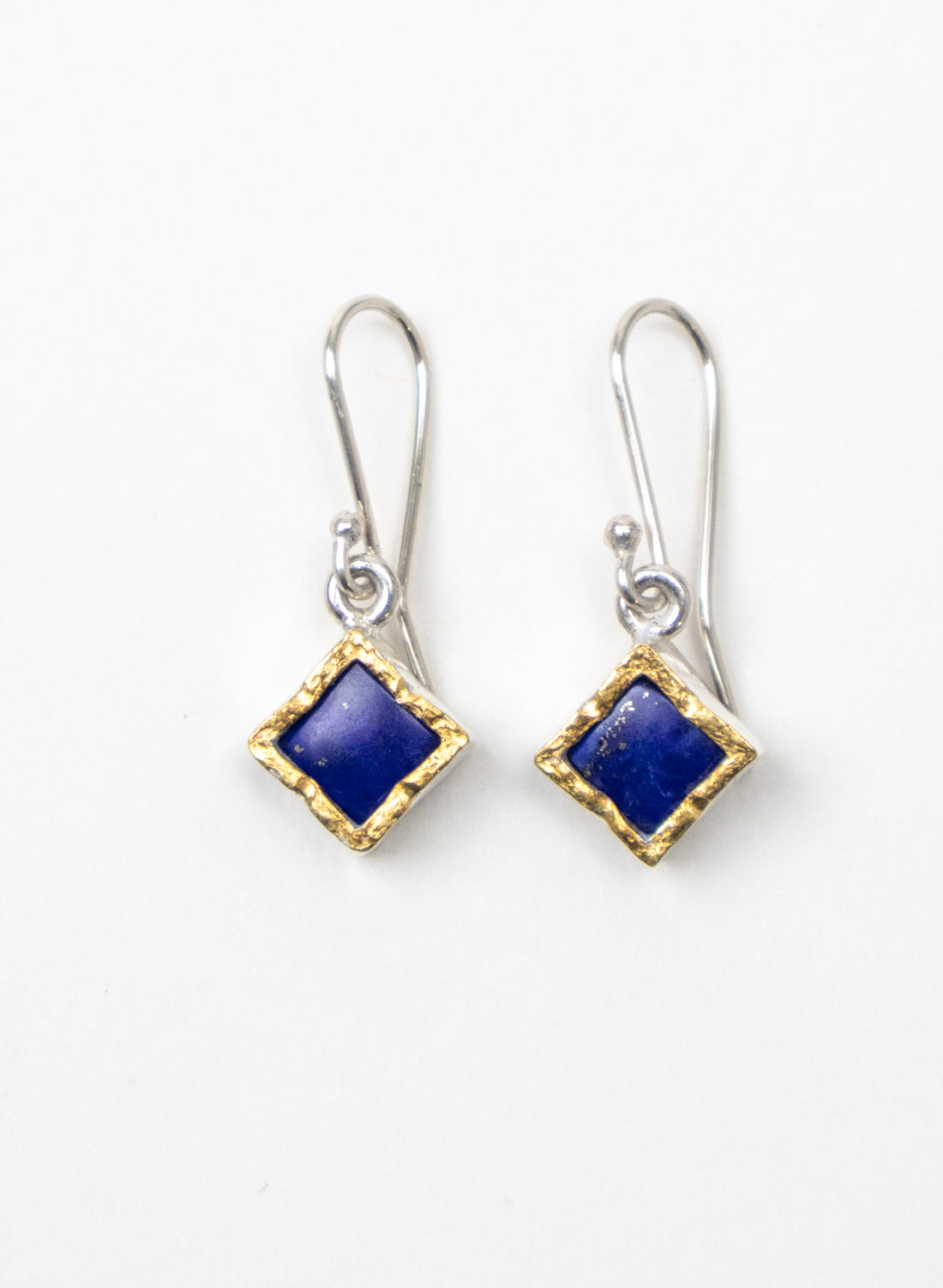 Square Lapis Earring