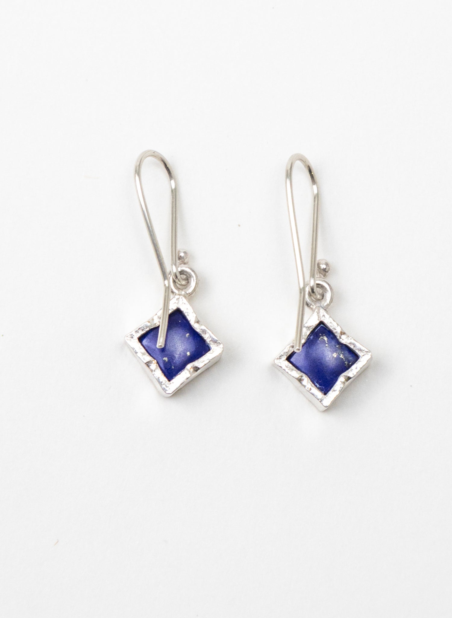 Square Lapis Earring