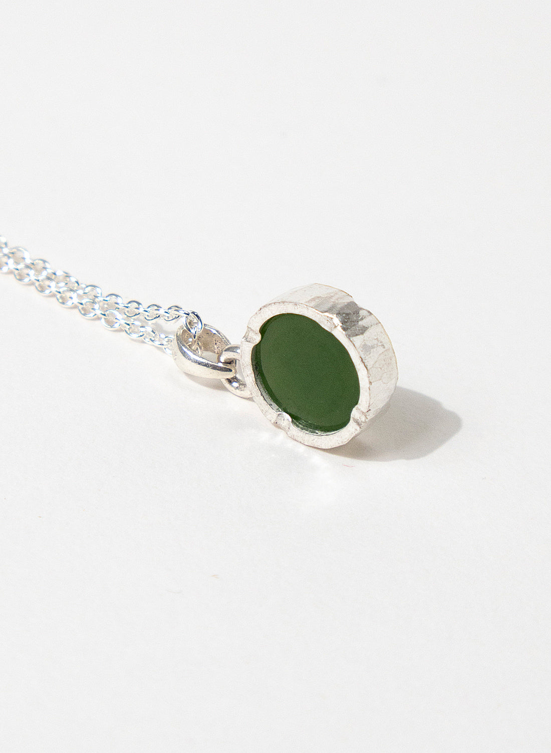 Round Pounamu Pendant
