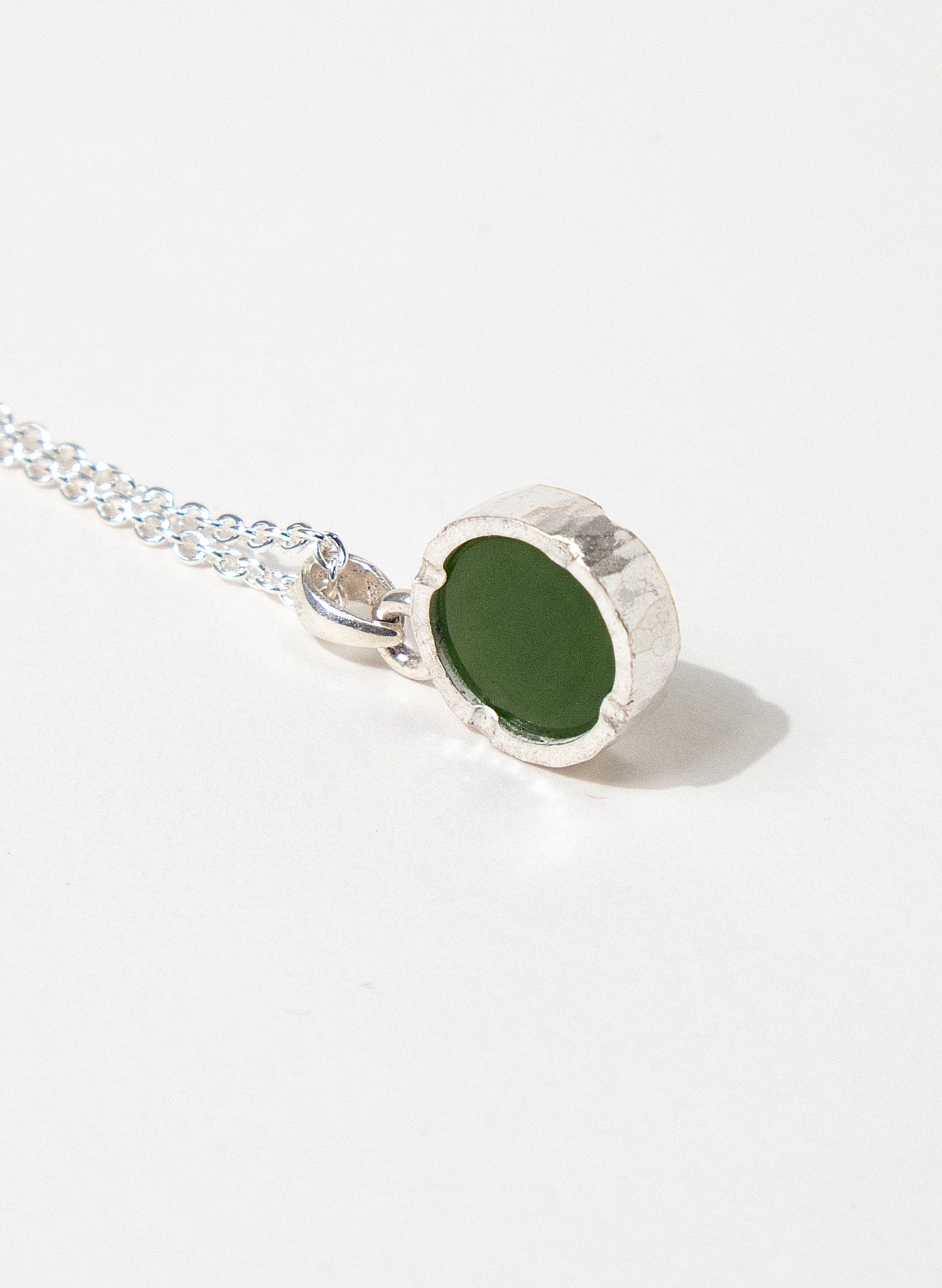 Round Pounamu Pendant