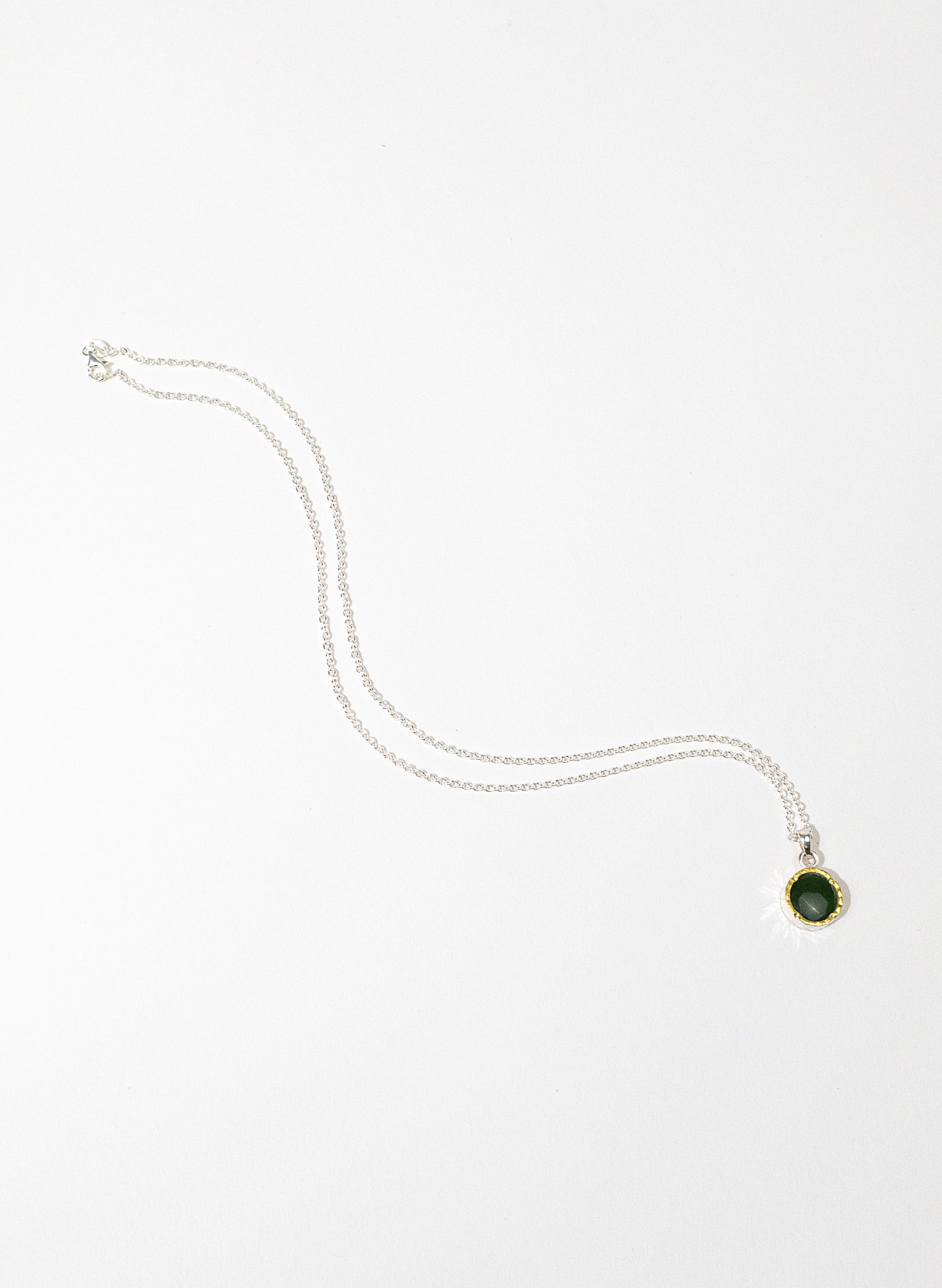 Round Pounamu Pendant