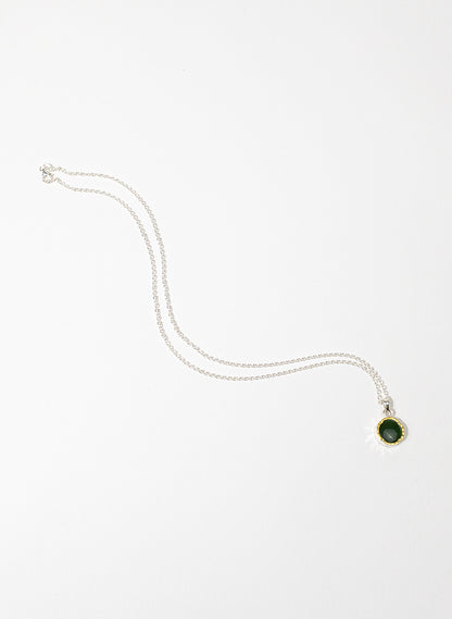 Round Pounamu Pendant