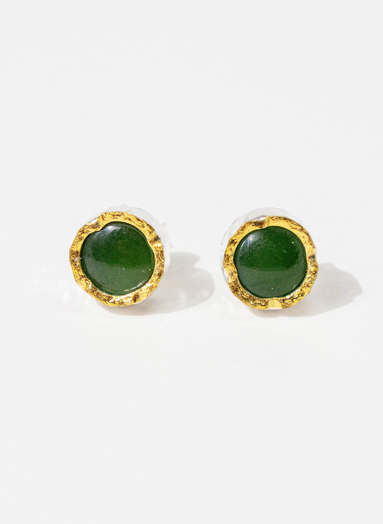 Pounamu Stud Earrings