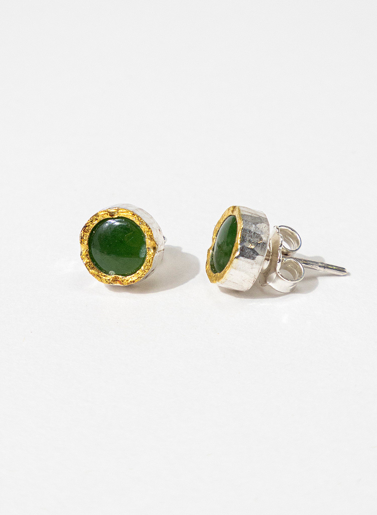Pounamu Stud Earrings