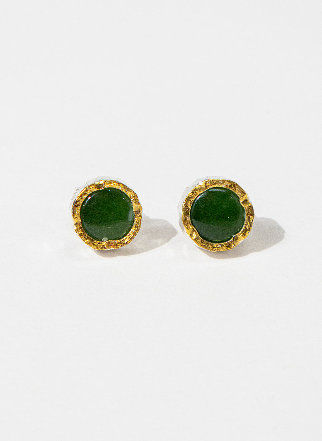 Pounamu Stud Earrings