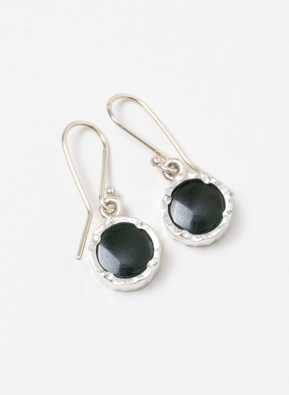 Round Pounamu Earrings