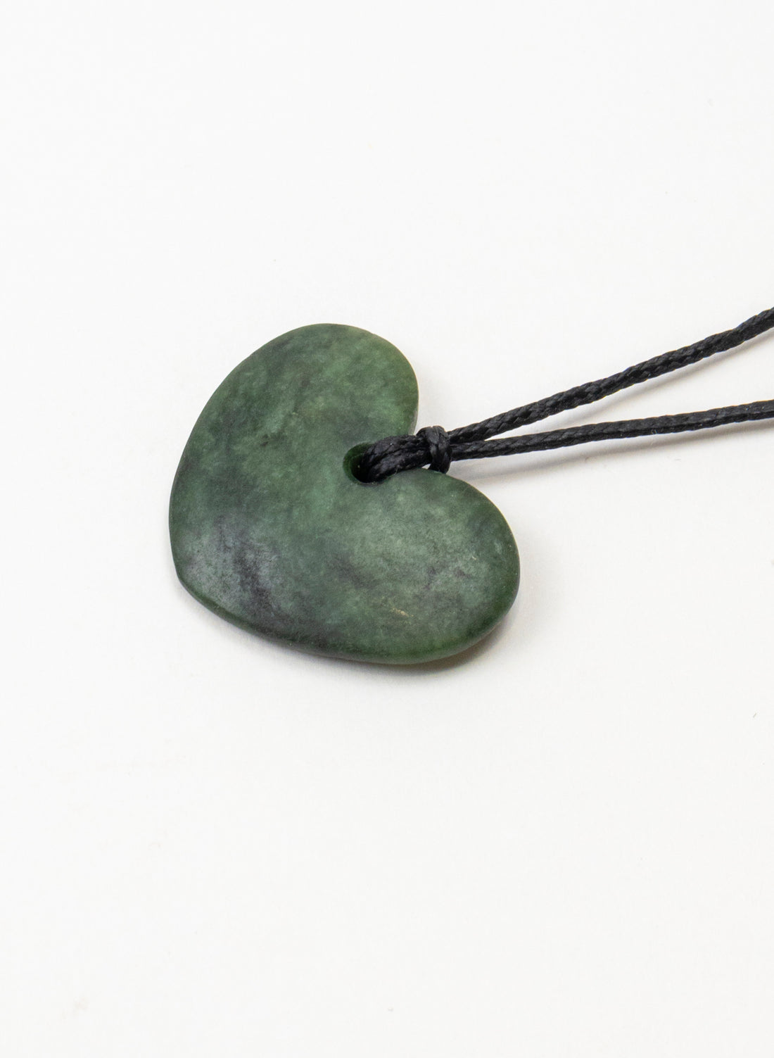 Kawakawa Pounamu Heart Pendant