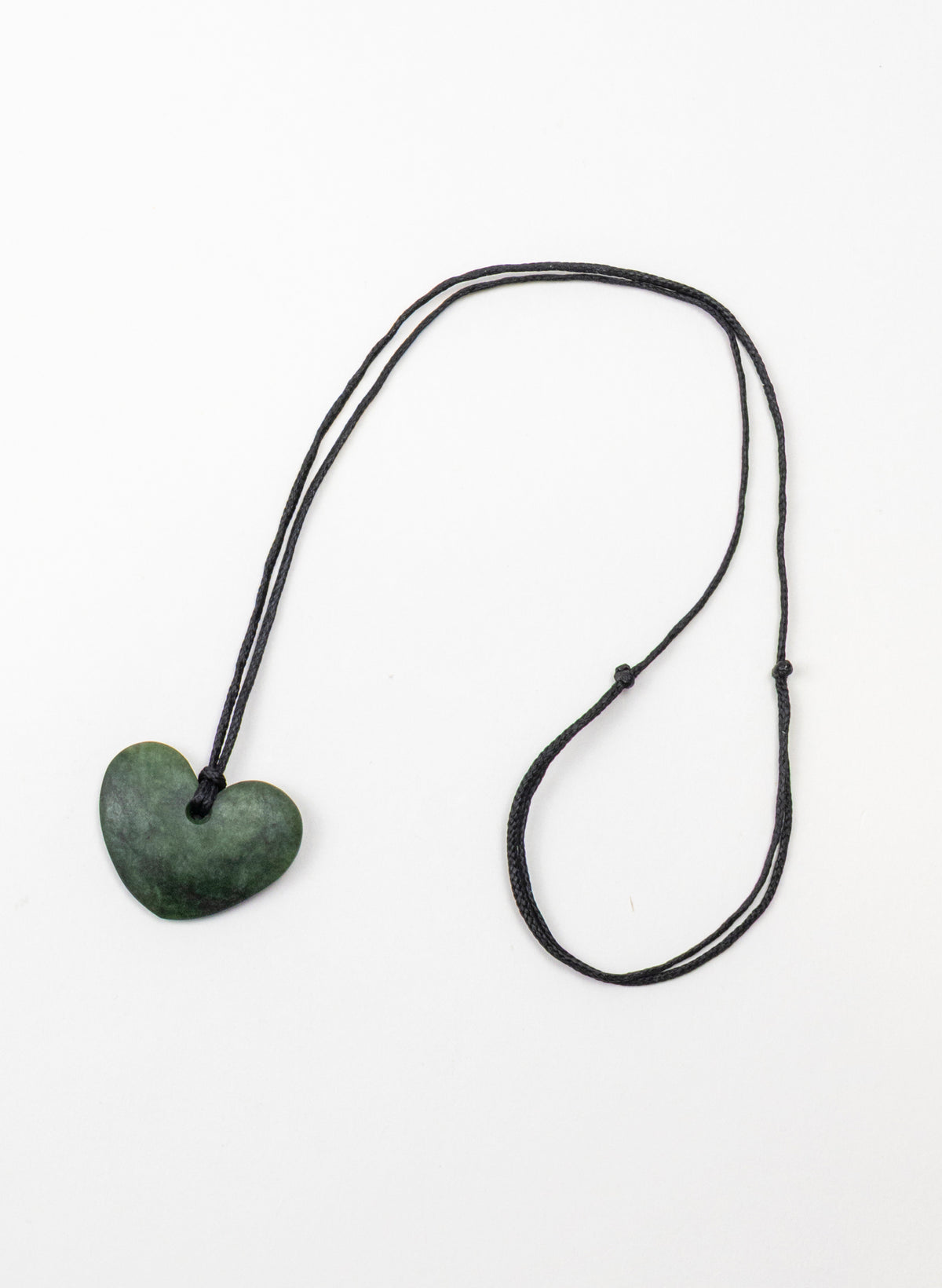 Kawakawa Pounamu Heart Pendant