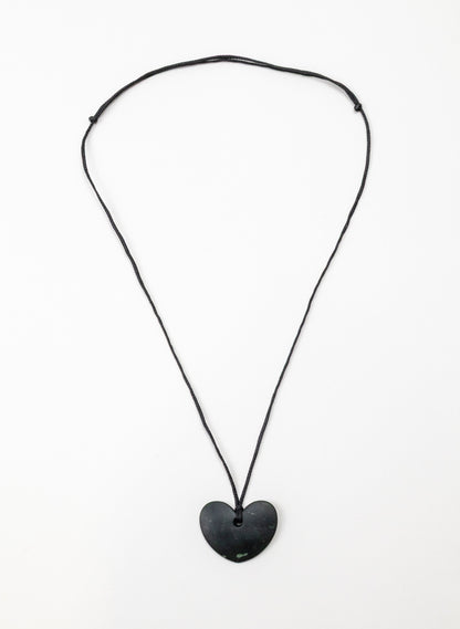 Tangiwai Pounamu Heart Pendant