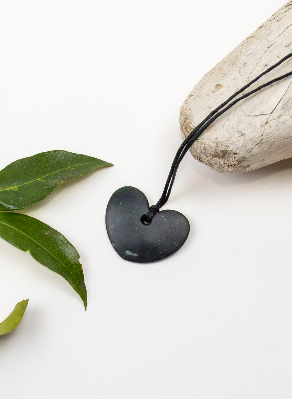 Tangiwai Pounamu Heart Pendant