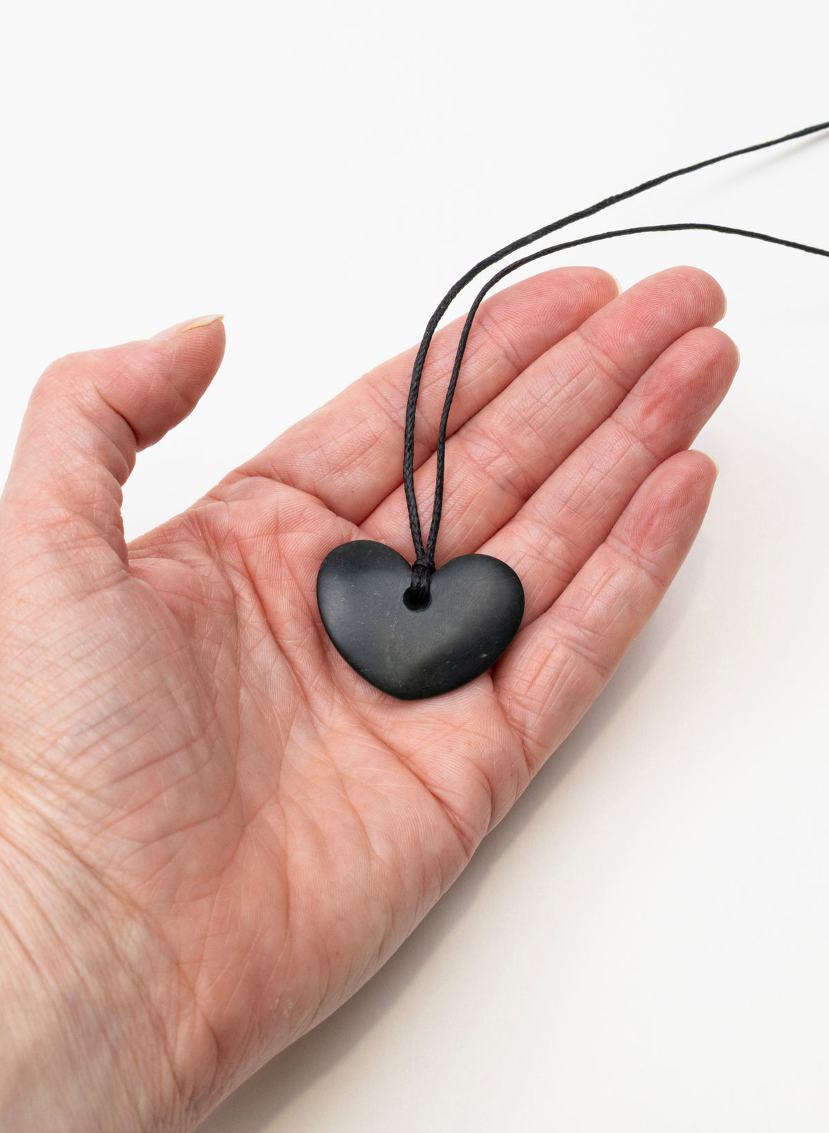 Tangiwai Pounamu Heart Pendant
