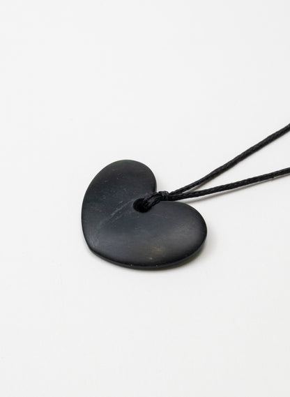 Tangiwai Pounamu Heart Pendant