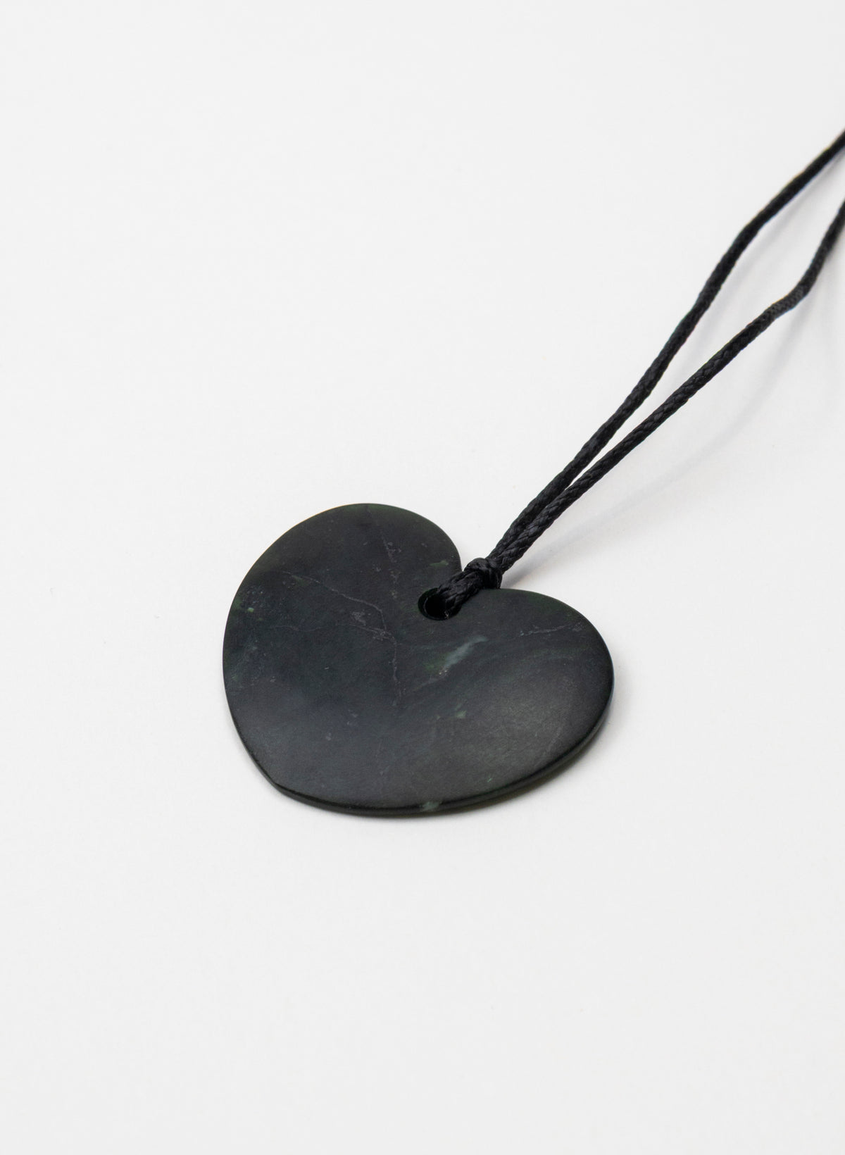 Tangiwai Pounamu Heart Pendant