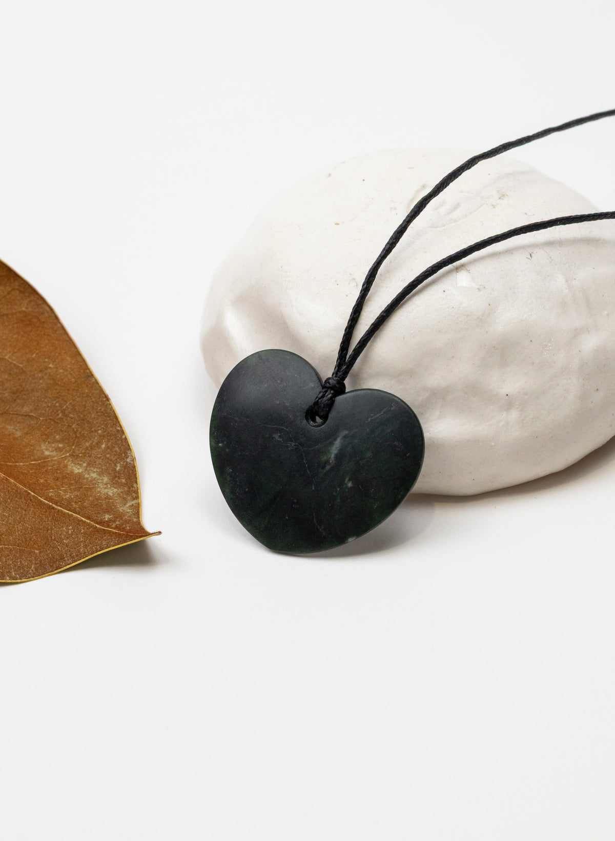 Tangiwai Pounamu Heart Pendant