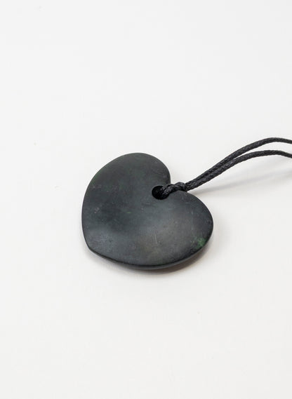 Tangiwai Pounamu Heart Pendant