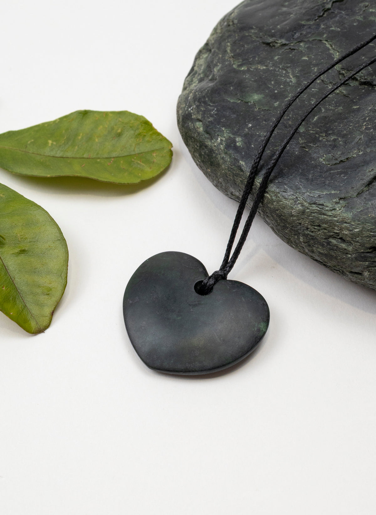 Tangiwai Pounamu Heart Pendant
