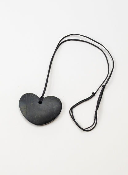 Tangiwai Pounamu Heart Pendant