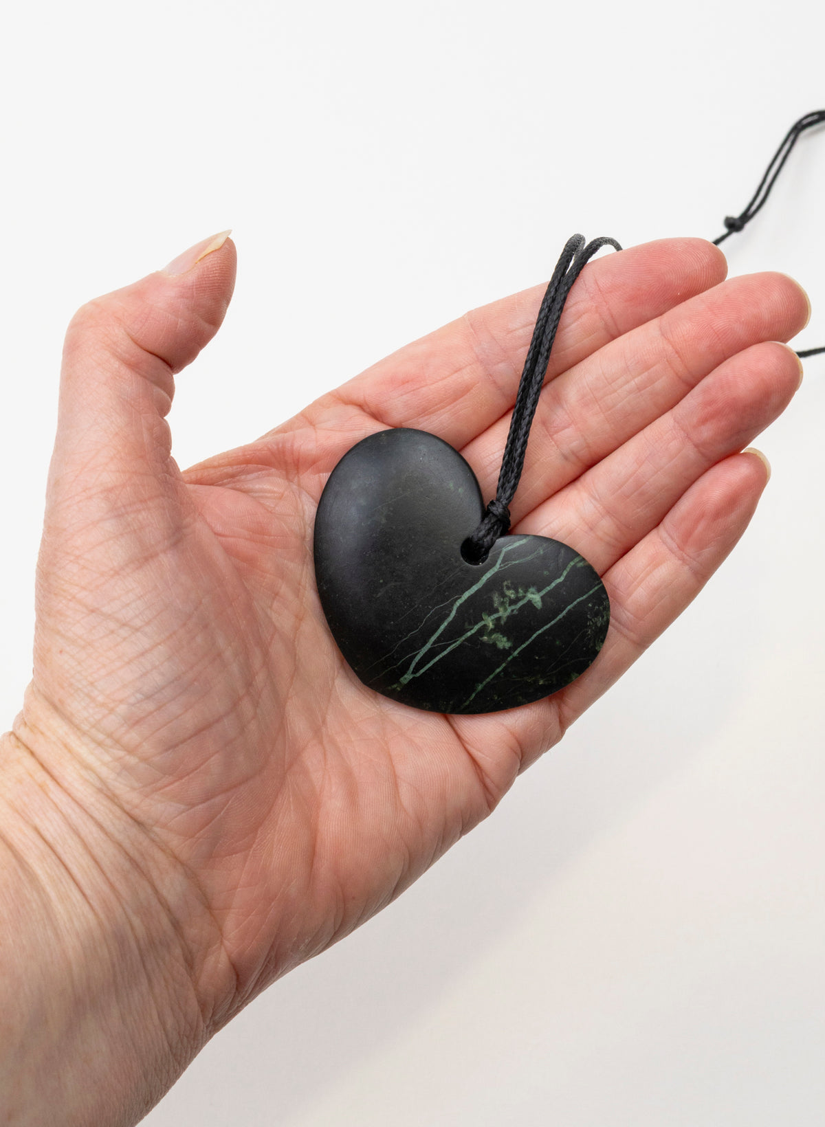 Tangiwai Pounamu Heart Pendant