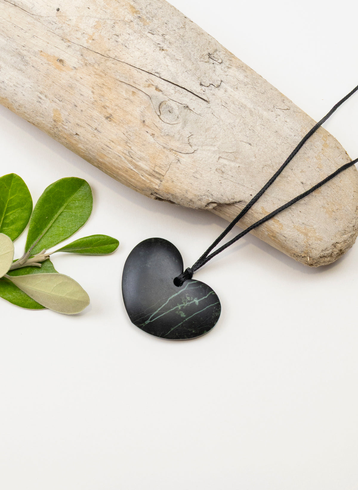 Tangiwai Pounamu Heart Pendant