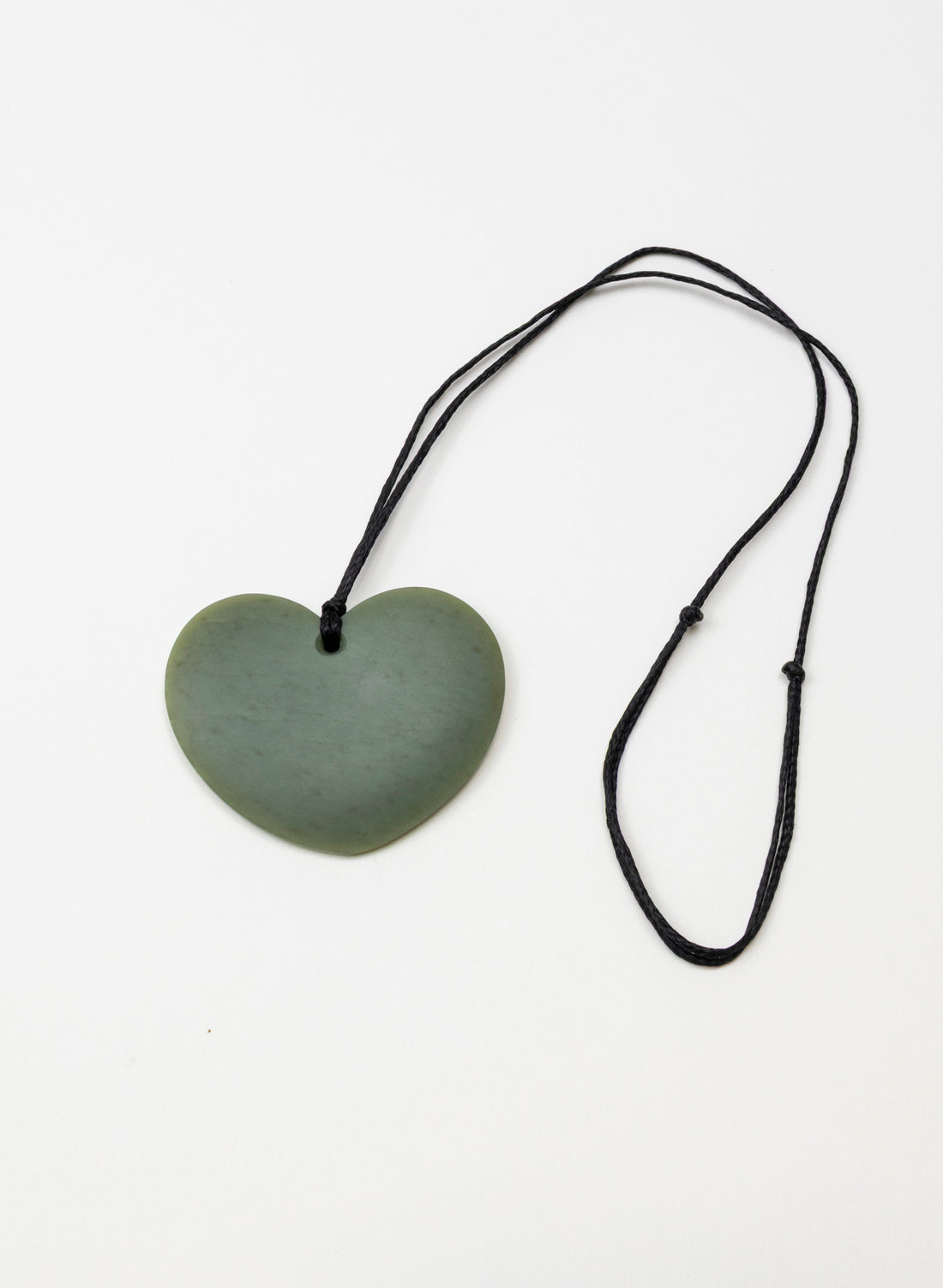 Kōkopu Pounamu Heart Pendant