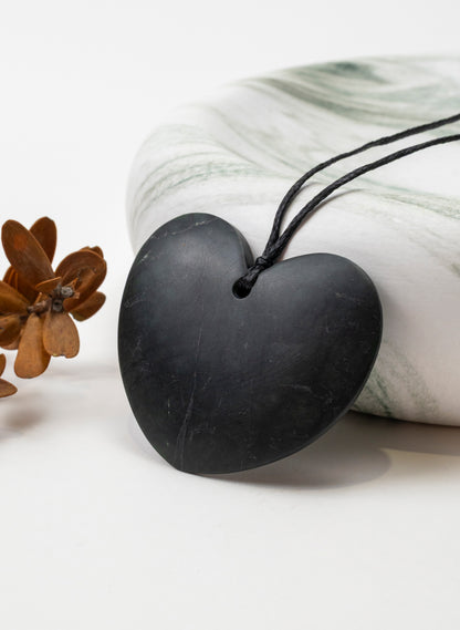 Tangiwai Pounamu Heart Pendant
