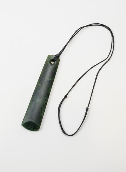 Kawakawa Pounamu Big Hole Pendant