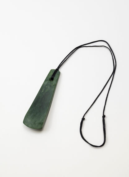 Kawakawa Pounamu Wave Pendant