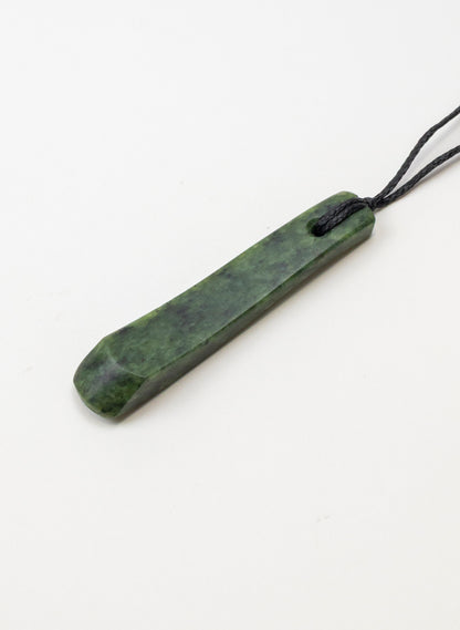 Kawakawa Pounamu Wave Pendant
