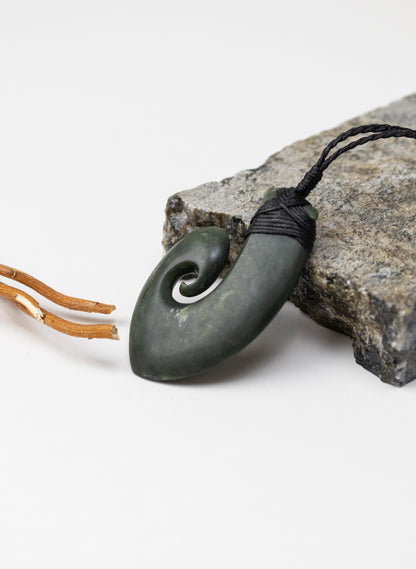 Hei Matau Pounamu Pendant