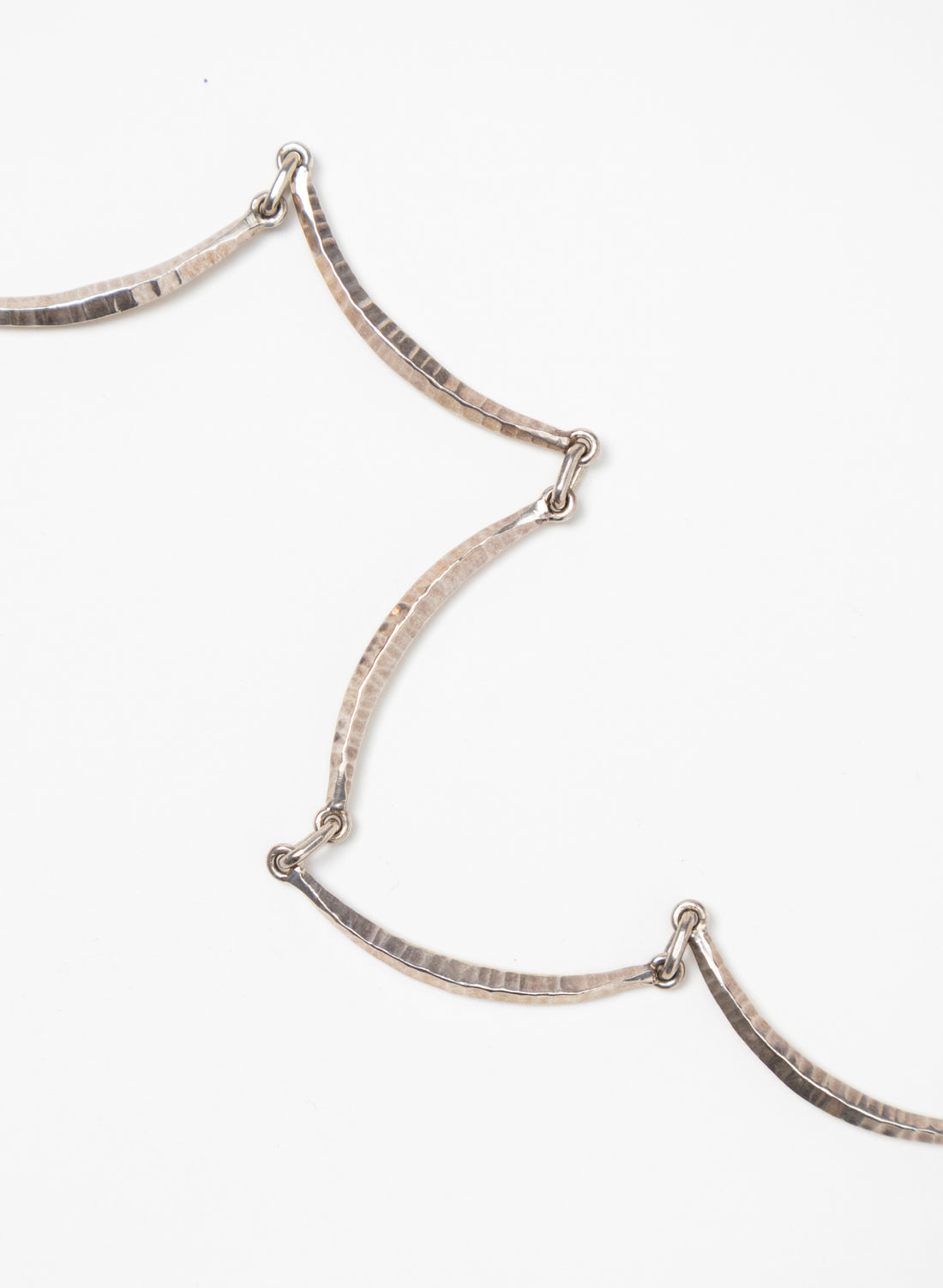 Forged Scallop Necklace