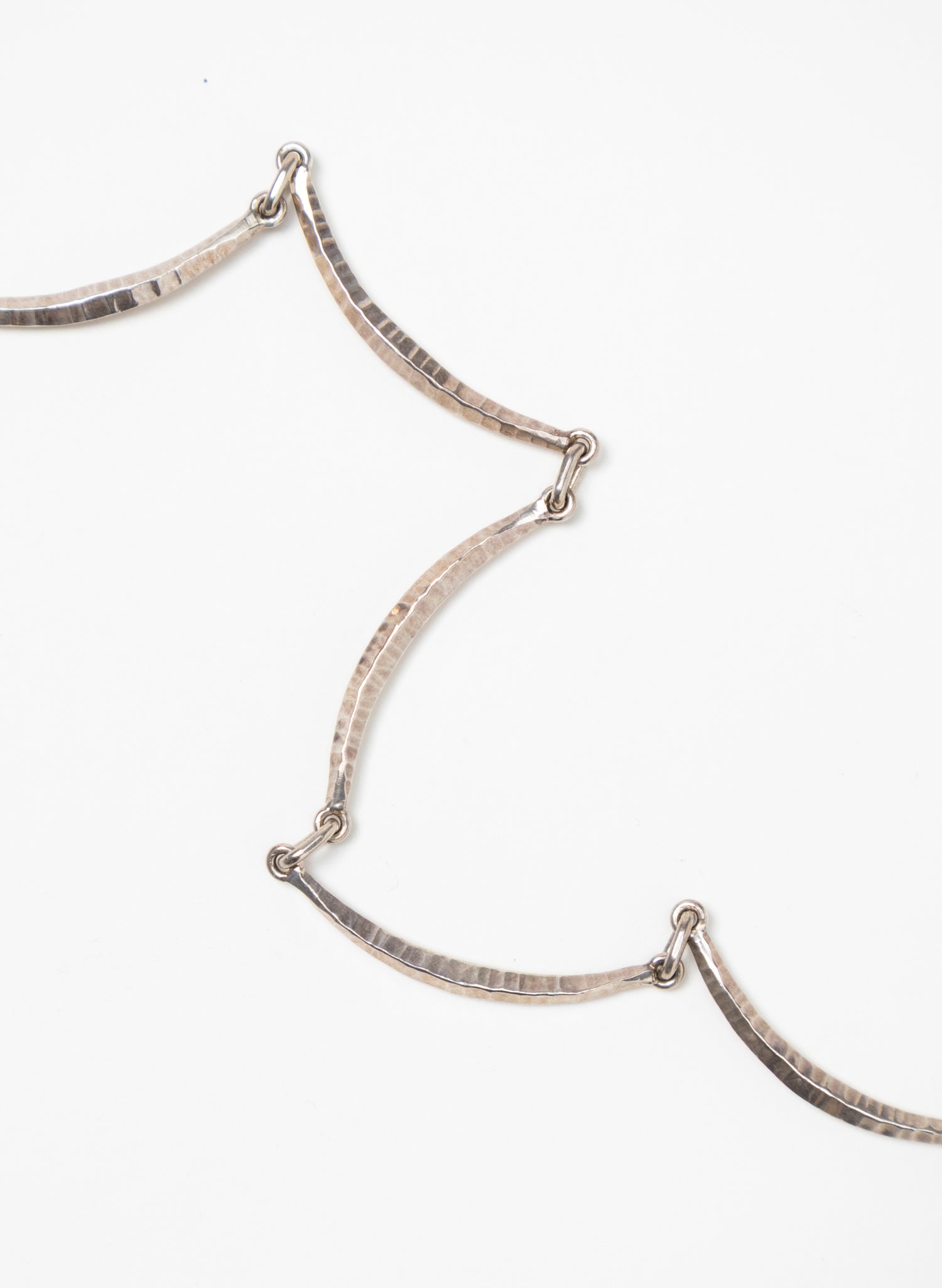 Forged Scallop Necklace