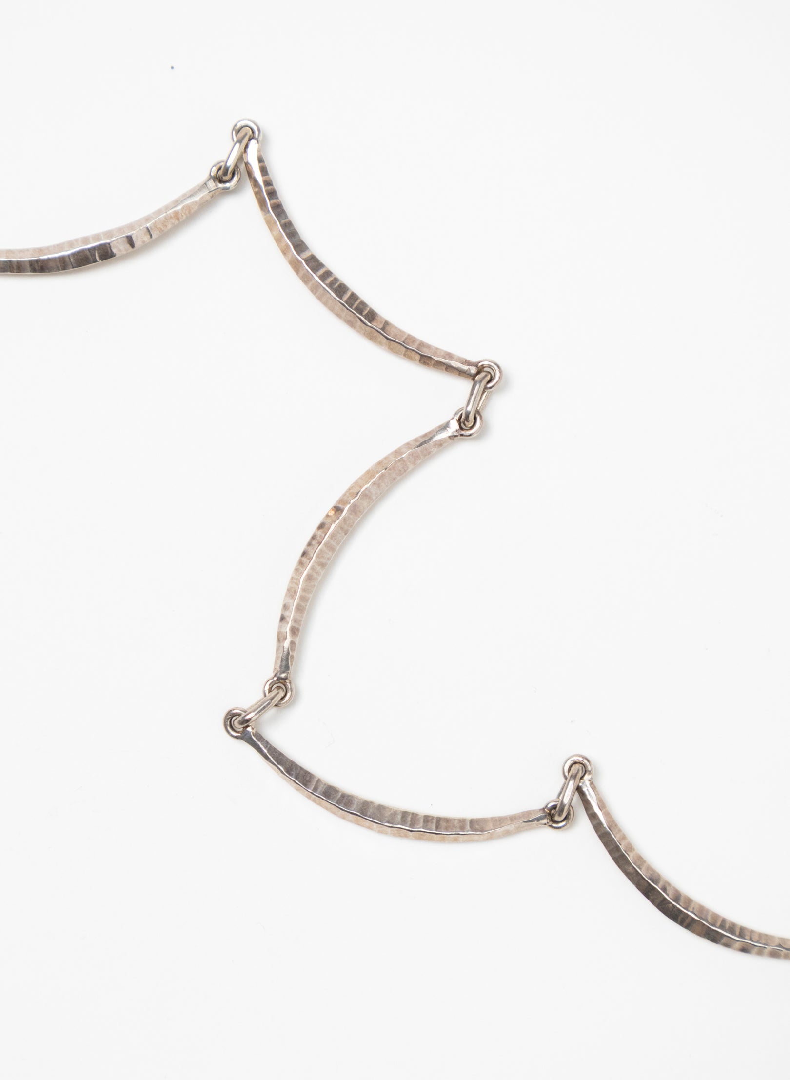 Forged Scallop Necklace