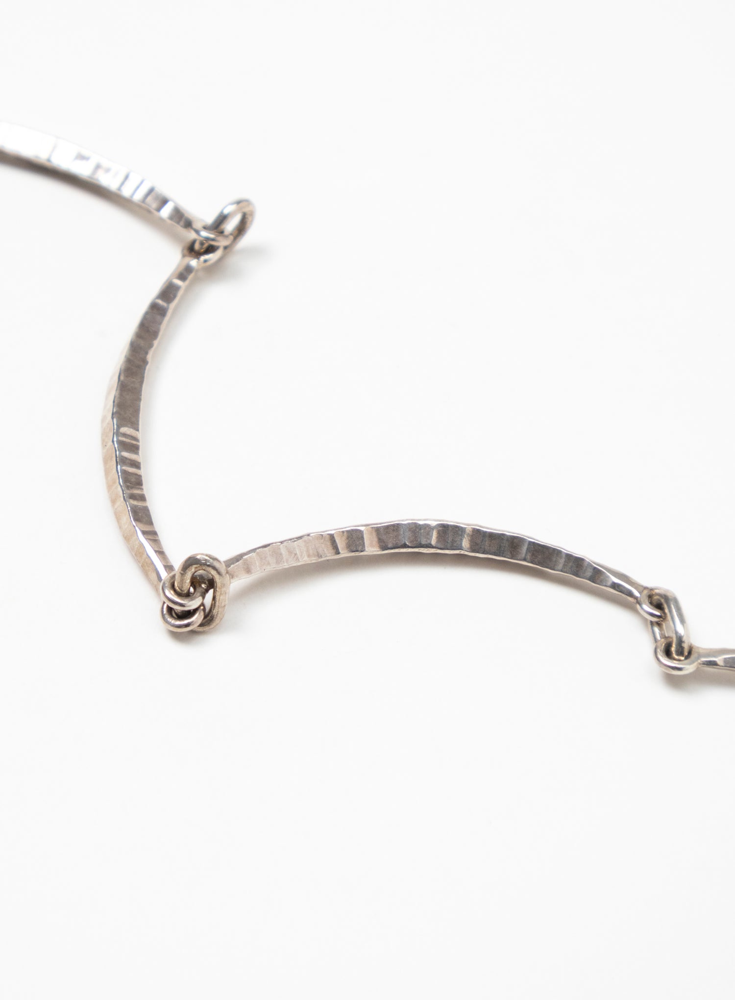 Forged Scallop Necklace