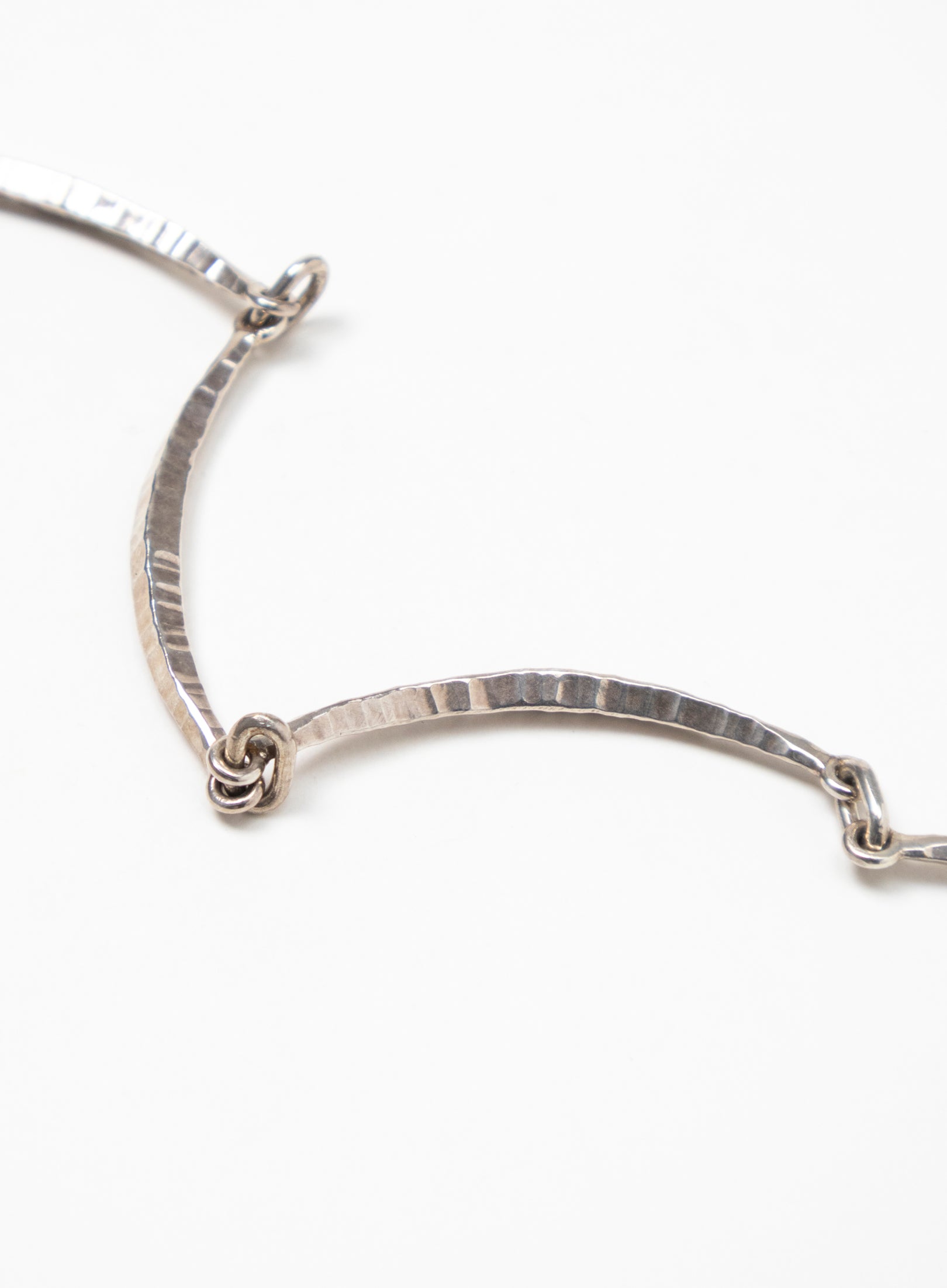 Forged Scallop Necklace