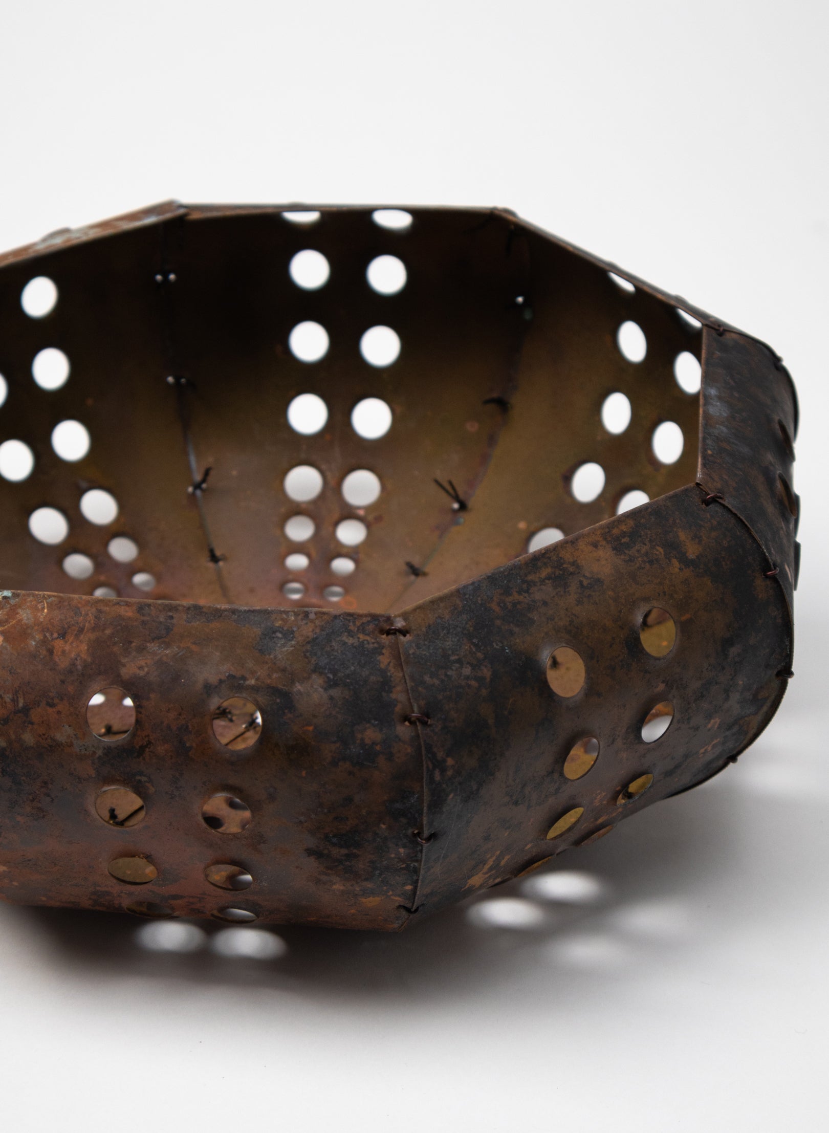 Copper Kina Large Round
