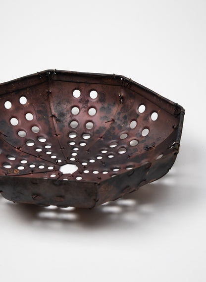Copper Kina Medium Round