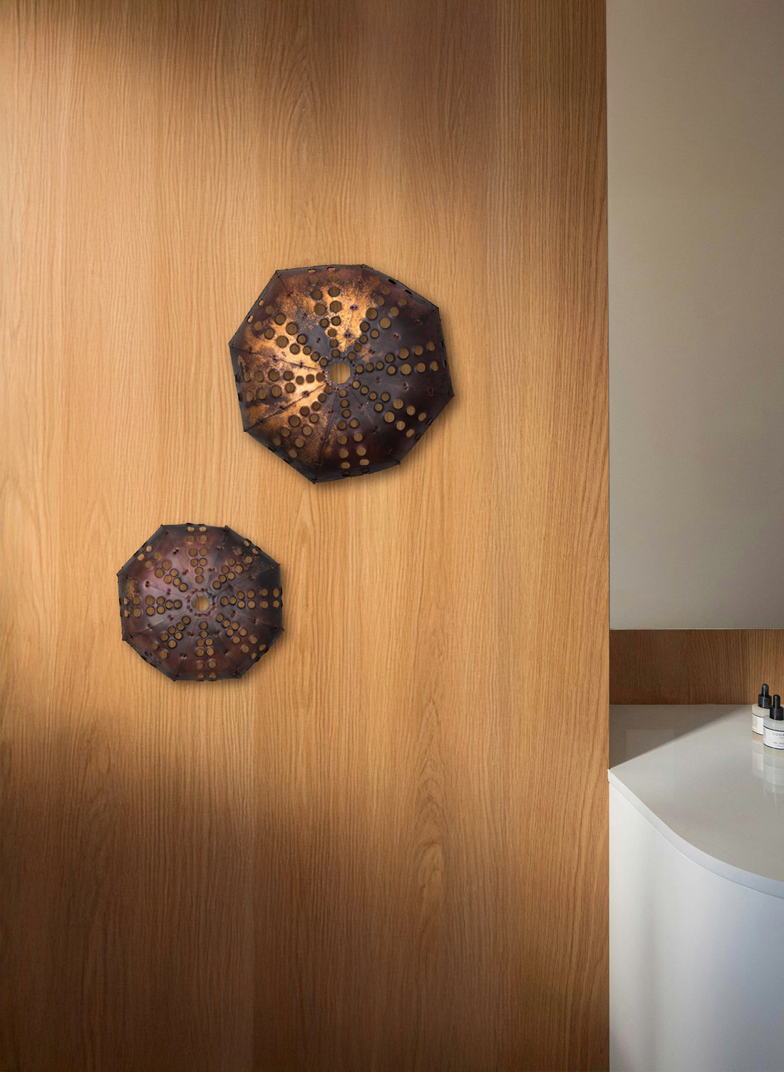 Copper Kina Small Round