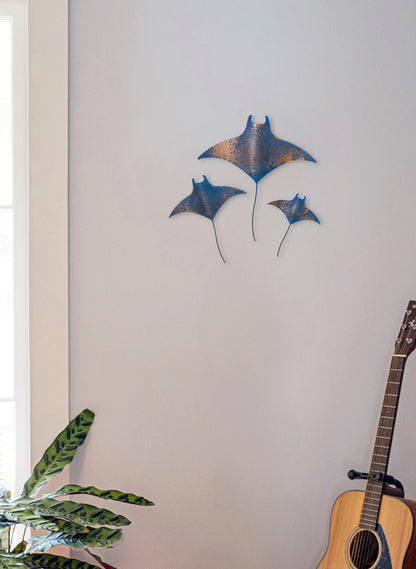 Manta Ray - Set of 3
