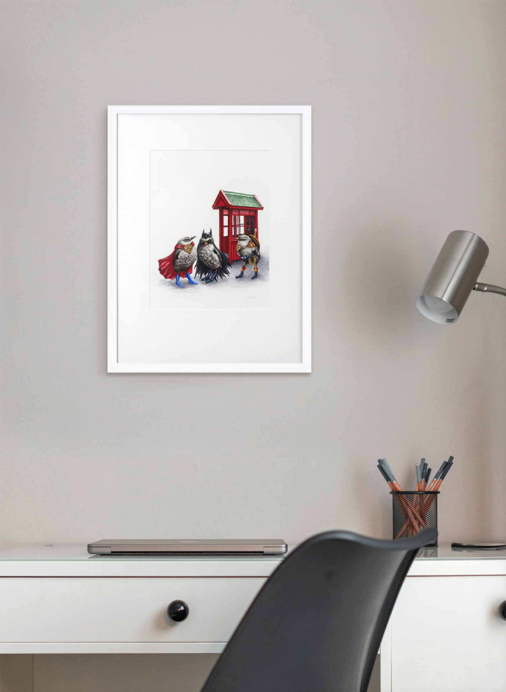 Superheroes - Giclée Print