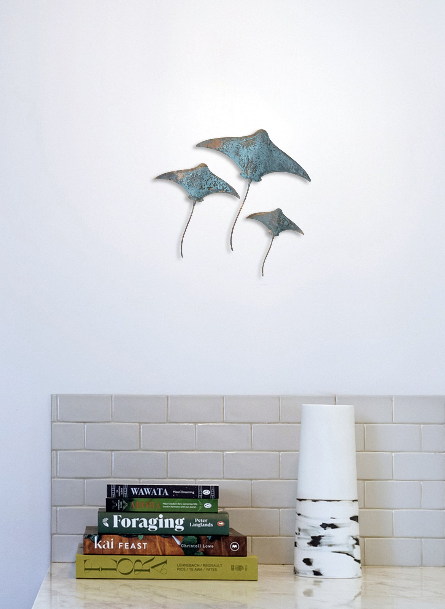 Stingray - Set of 3 (Teal)