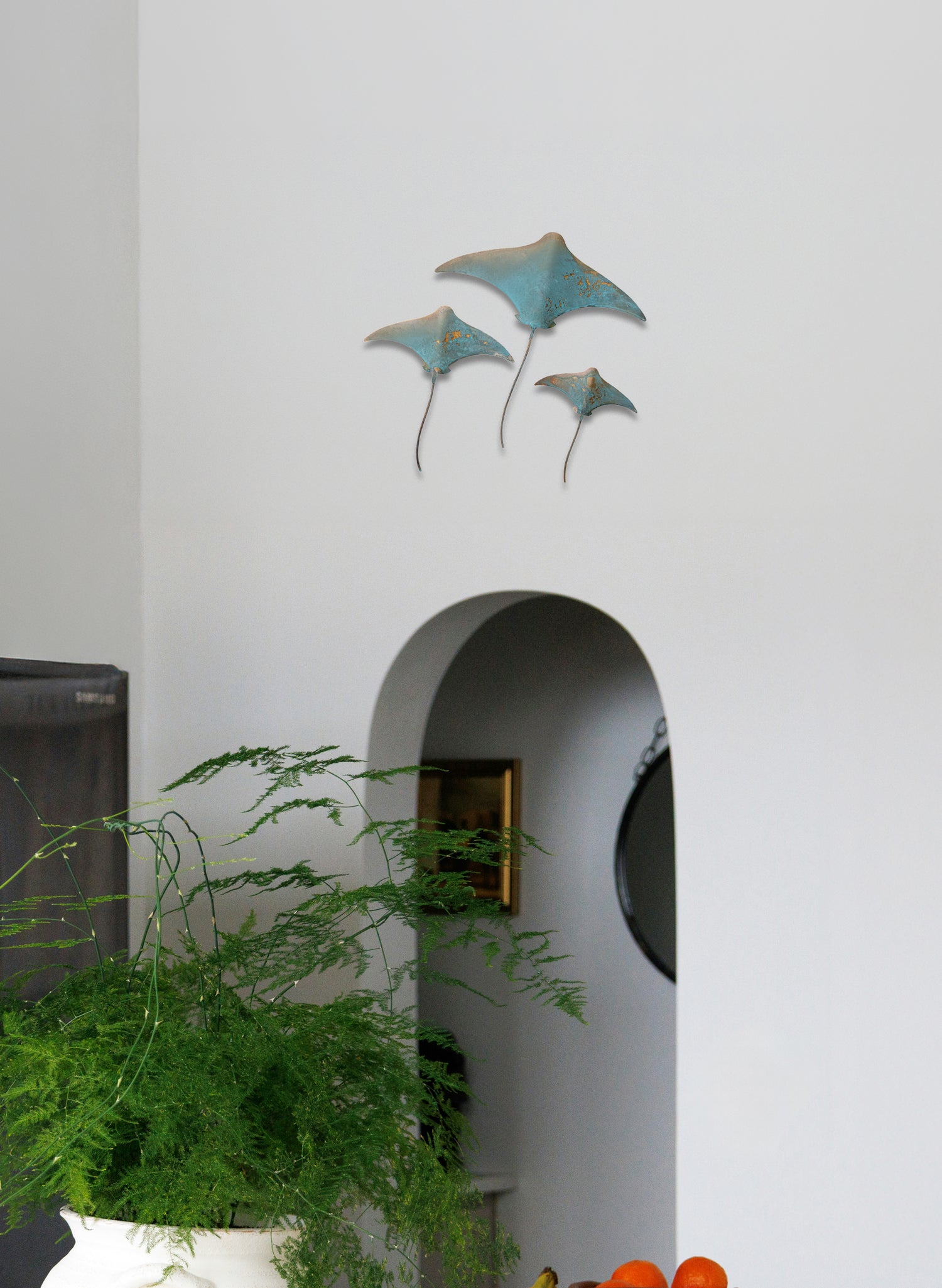 Stingray - Set of 3 (Teal)