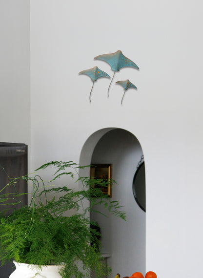 Stingray - Set of 3 (Teal)