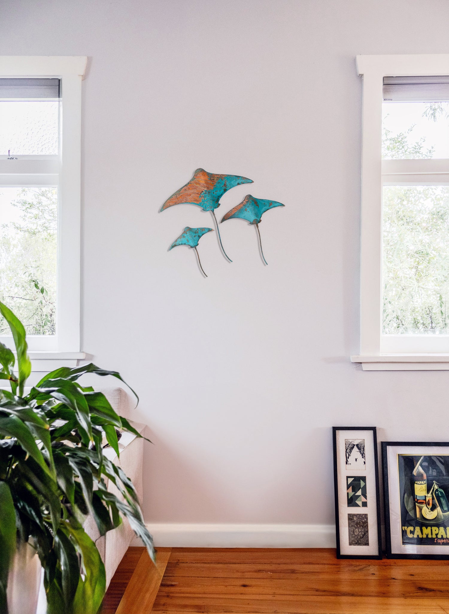 Stingray - Set of 3 (Teal)