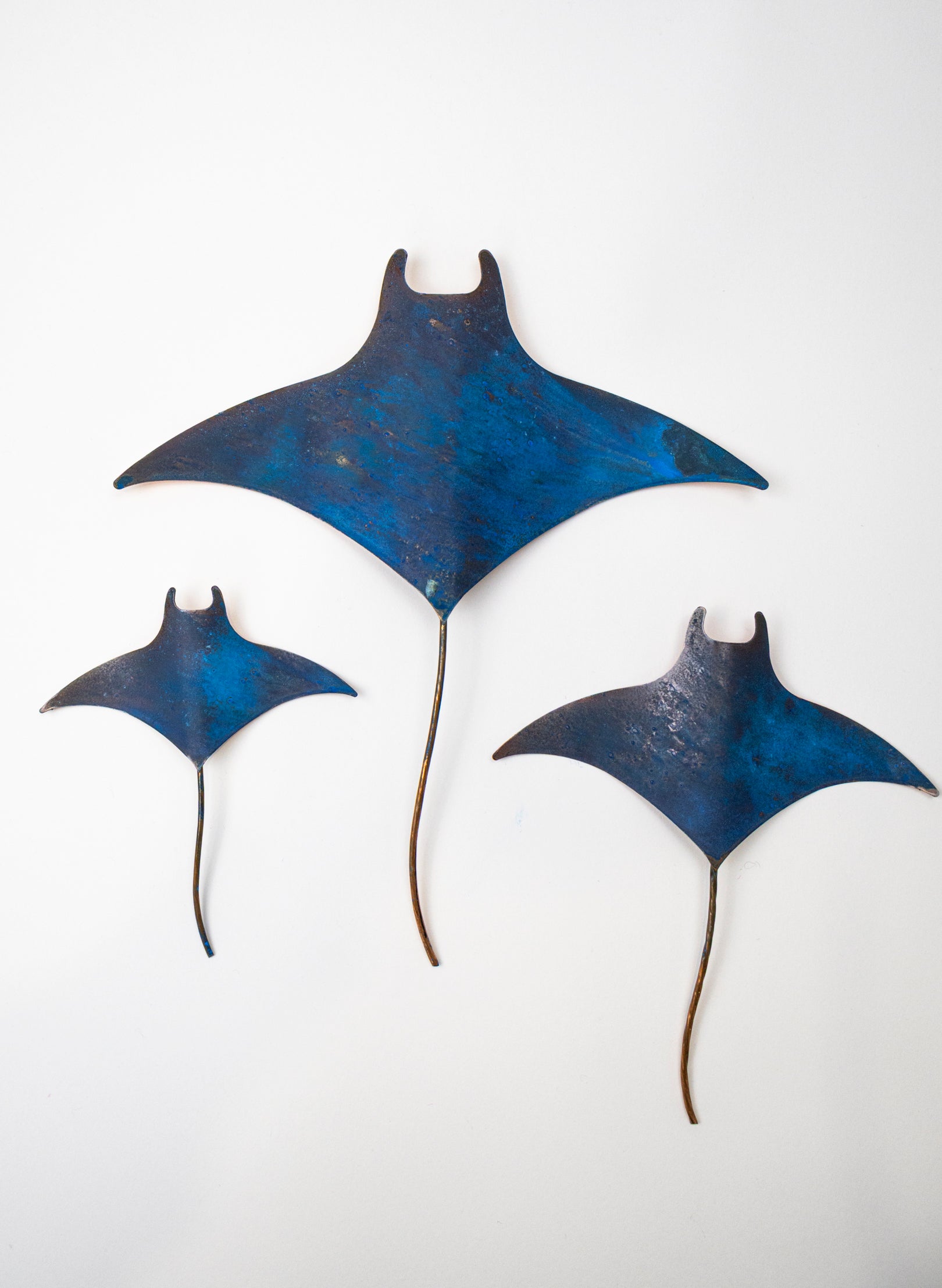 Mantaray - Set of 3 (Blue)