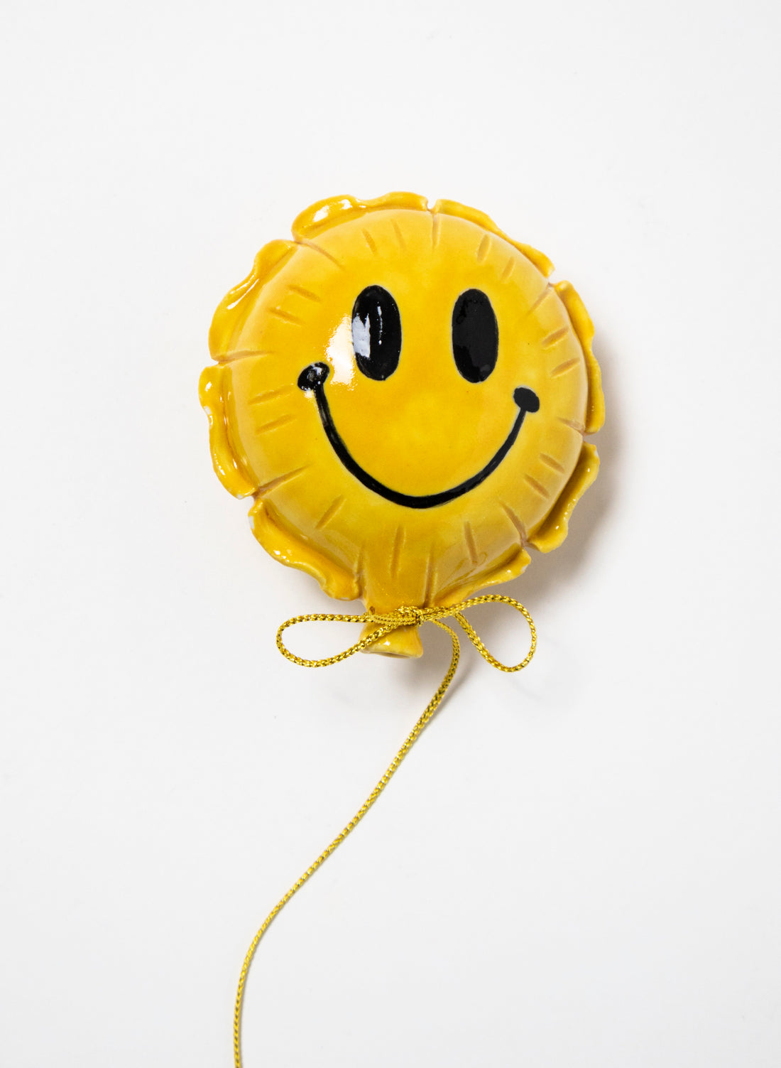 Mini Ceramic Balloon Smiley Face