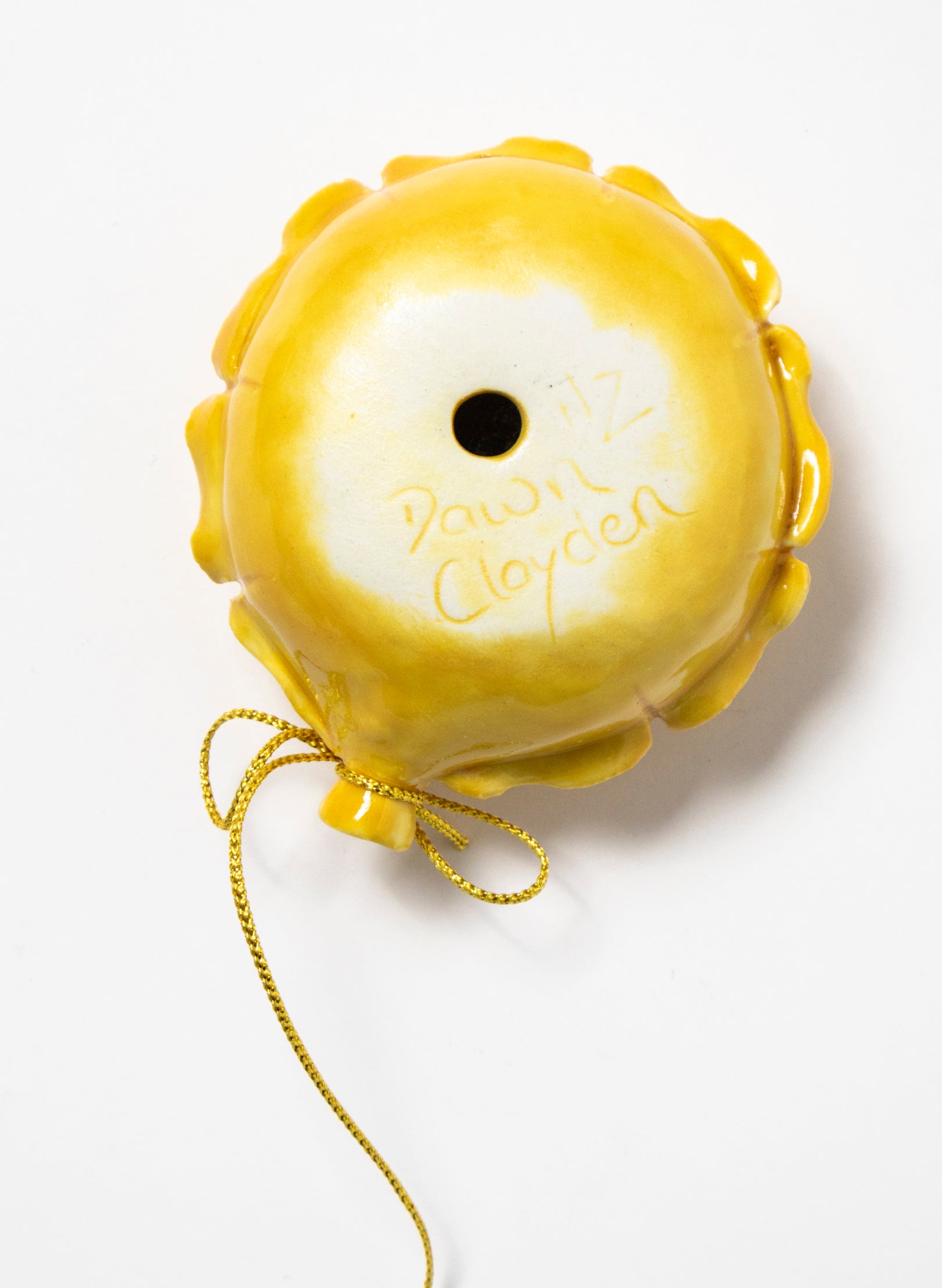 Mini Ceramic Balloon Smiley Face