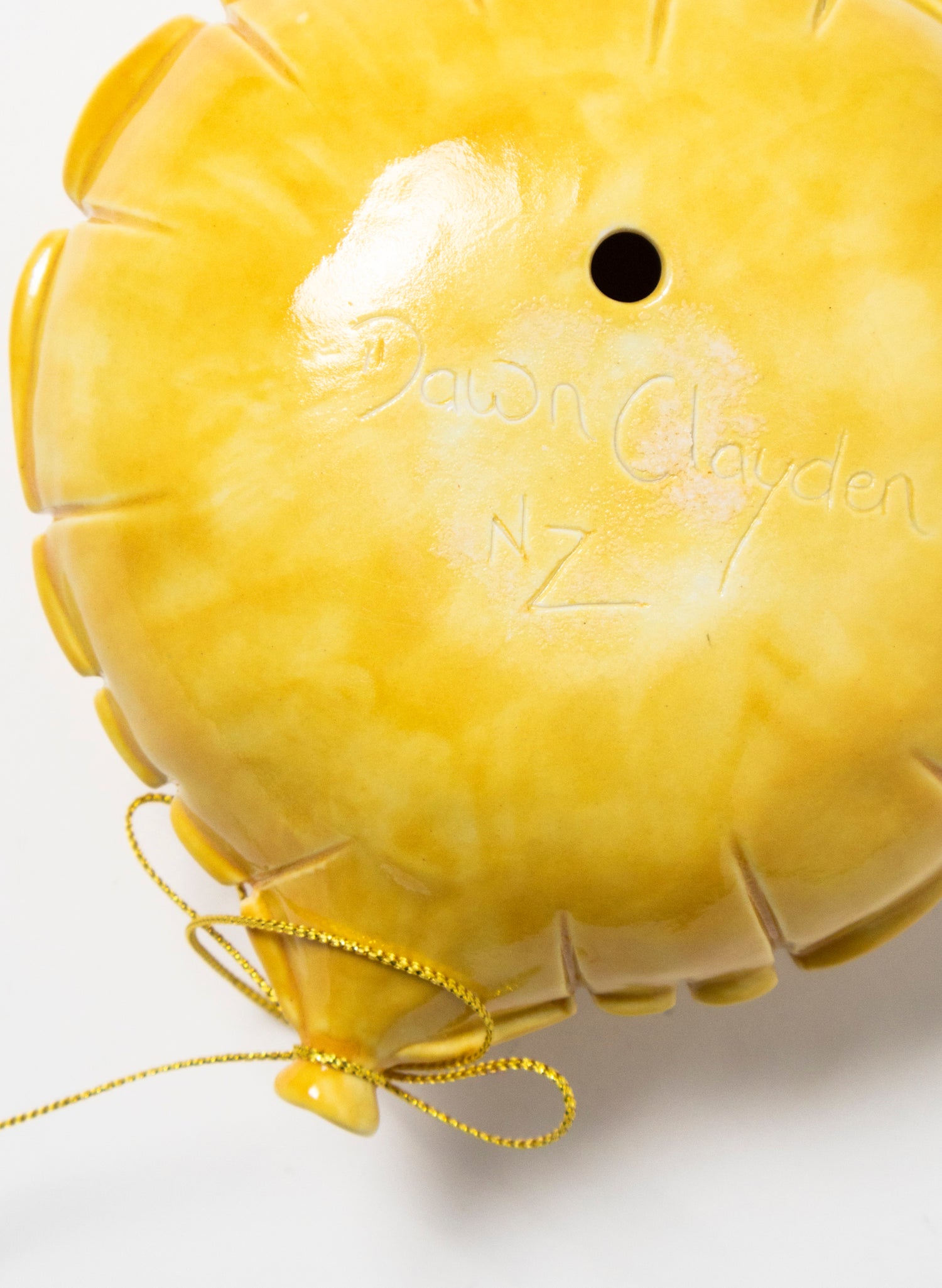 Medium Ceramic Balloon Smiley Face
